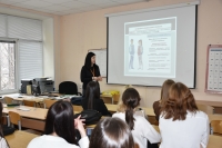 Встреча студентов с психологом БУ ХМАО-Югры «Центр общественного здоровья и медицинской профилактики»