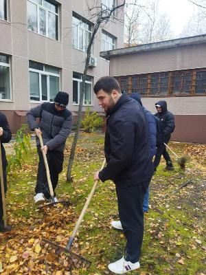 Традиционный осенний субботник