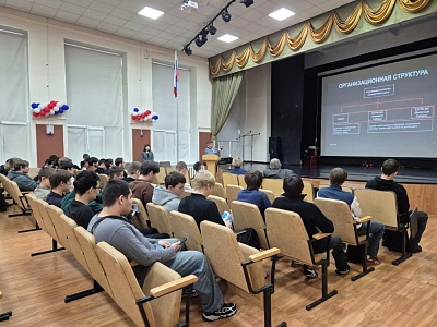 Встреча обучающихся с представителями Управления поисково-разведочных работ ПАО «Сургутнефтегаз»